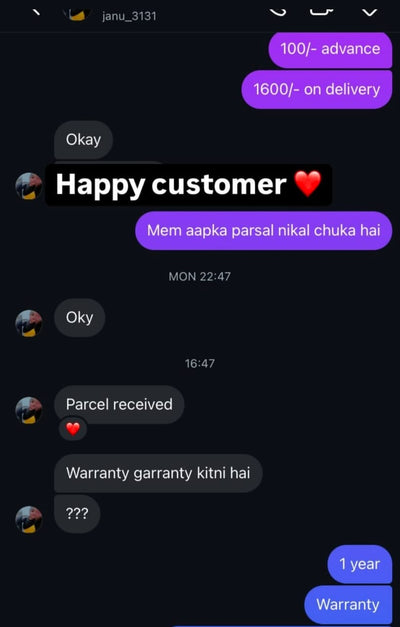 Customer review 21